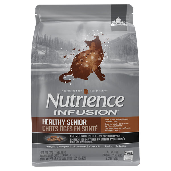 Nourriture Nutrience Infusion, Chats âgés en santé, Poulet