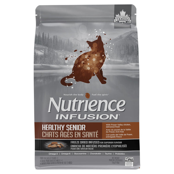 Nourriture Nutrience Infusion, Chats âgés en santé, Poulet