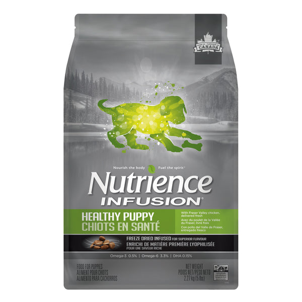 Nourriture Nutrience Infusion, Chiots en santé, Poulet