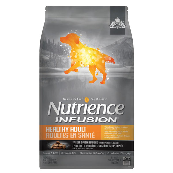 Nourriture Nutrience Infusion, Chiens adultes en santé, Poulet