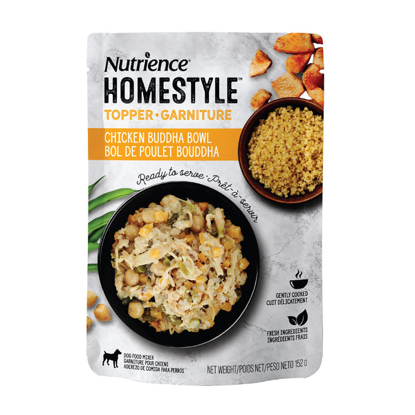 Garnitures Nutrience Style maison pour chiens, Poulet bouddha, 152 g