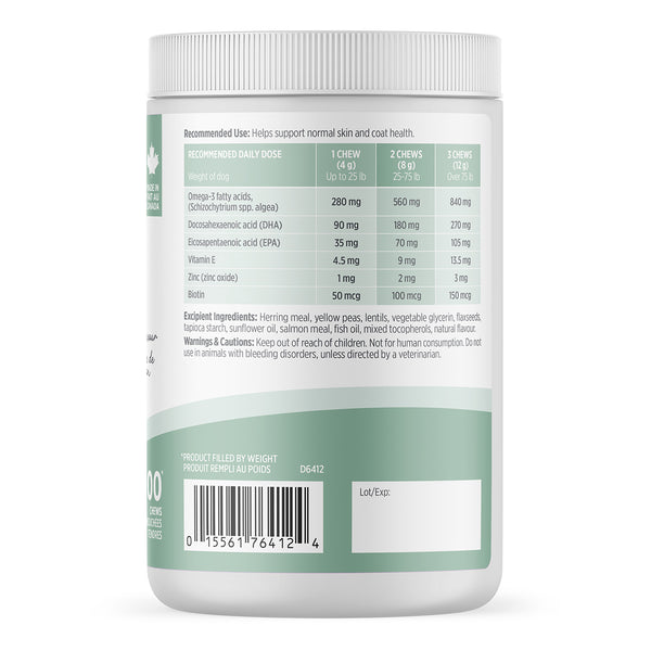 Supplément Nutrience Care Peau et pelage pour chien