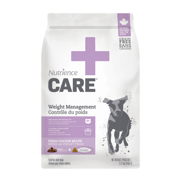 Nourriture Nutrience Care, Contrôle du poids pour chiens