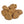 Gâteries pour chien, sans grains, biscuits en vrac bacon et pommes
