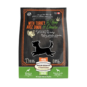 Gâteries pour chien, sans grains, tendres à la dinde et au chanvre 170 g - Animatout