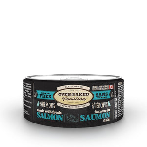 Nourriture en conserves pour chat adulte, pâté de saumon 5,5 oz - Animatout