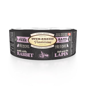 Nourriture en conserves pour chat adulte, pâté de lapin 5,5 oz - Animatout