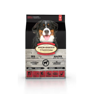 Nourriture sèche pour chien adulte de grande race - agneau 25 lb - Animatout