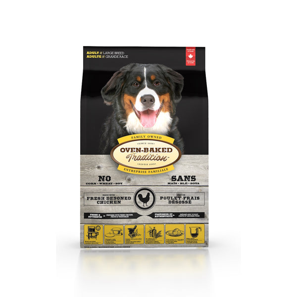 Nourriture sèche pour chien adulte de grande race - poulet 25 lb - Animatout