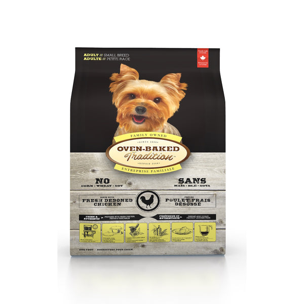 Nourriture sèche pour chien adulte de petite race - poulet