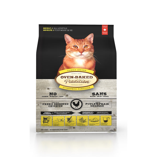 Nourriture sèche pour chat adulte - poulet