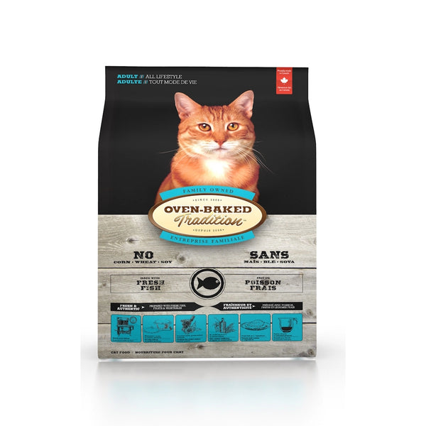 Nourriture sèche pour chat adulte- poisson