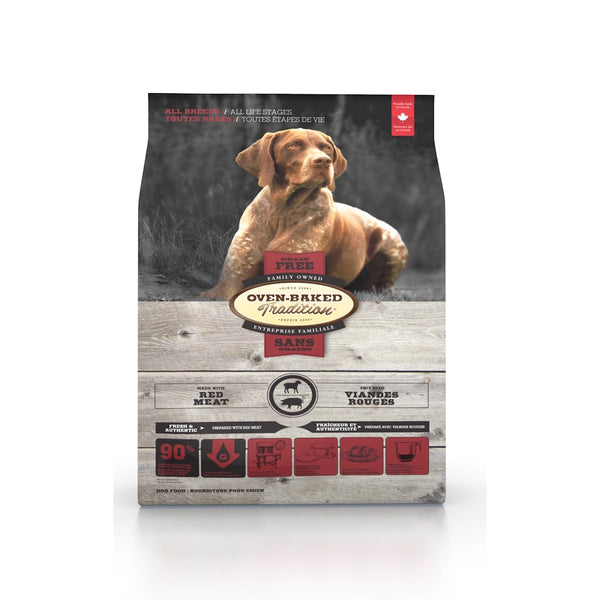 Nourriture sèche sans grains pour chien tout stade de vie - viandes rouges