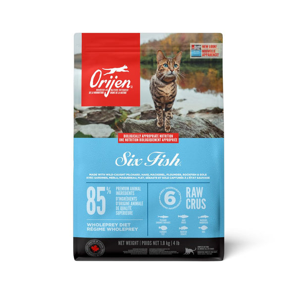 Nourriture pour chat Six Fish