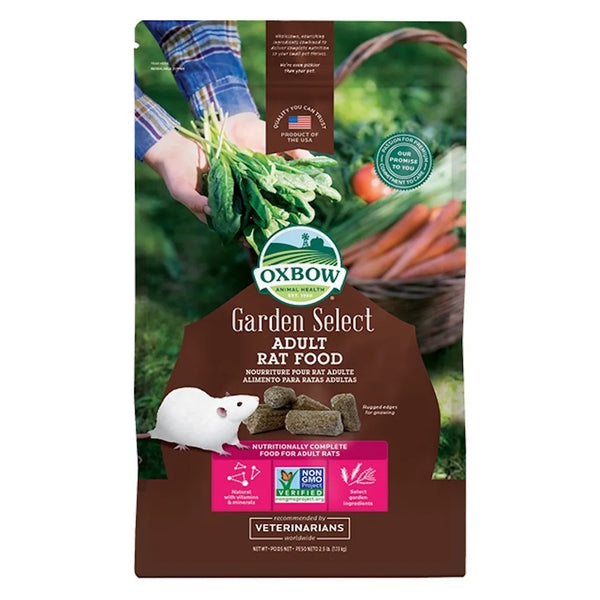 Garden select - nourriture pour rat adulte 2.5 lb