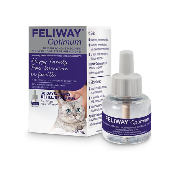 Feliway Optimum recharge 30 jours pour diffuseur 48 ml