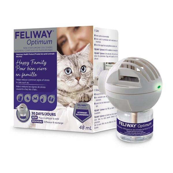 Feliway Optimum Ensemble diffuseur+recharge 30 jours
