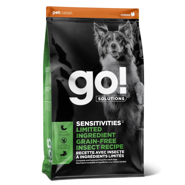 Nourriture sèche pour chien formule "Sensitivities" LID sans grains insecte
