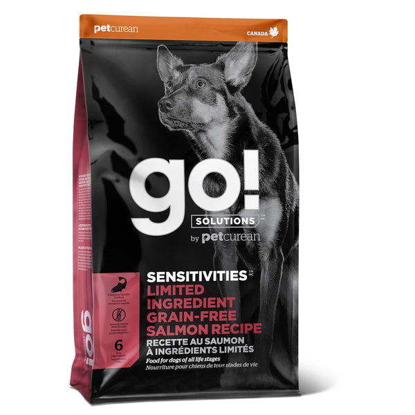 Nourriture sèche pour chien formule "Sensitivities" LID sans grains saumon - Animatout