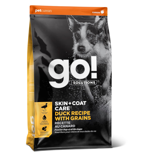 Nourriture sèche pour chien formule "SKIN & COAT" au canard