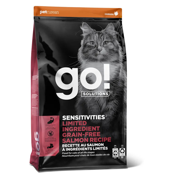 Nourriture sèche pour chat formule "Sensitivities" LID sans grains saumon