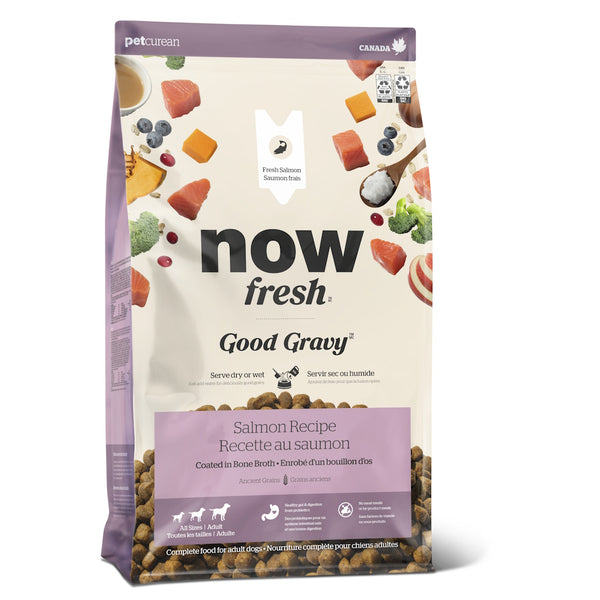 Nourriture sèche pour chien adulte Good Gravy aux grains anciens saumon - Animatout