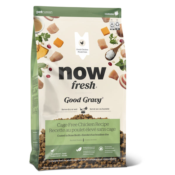Nourriture sèche pour chien adulte de petite race Good Gravy aux grains anciens poulet - Animatout