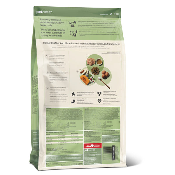 Nourriture sèche pour chien adulte de petite race Good Gravy aux grains anciens poulet - Animatout