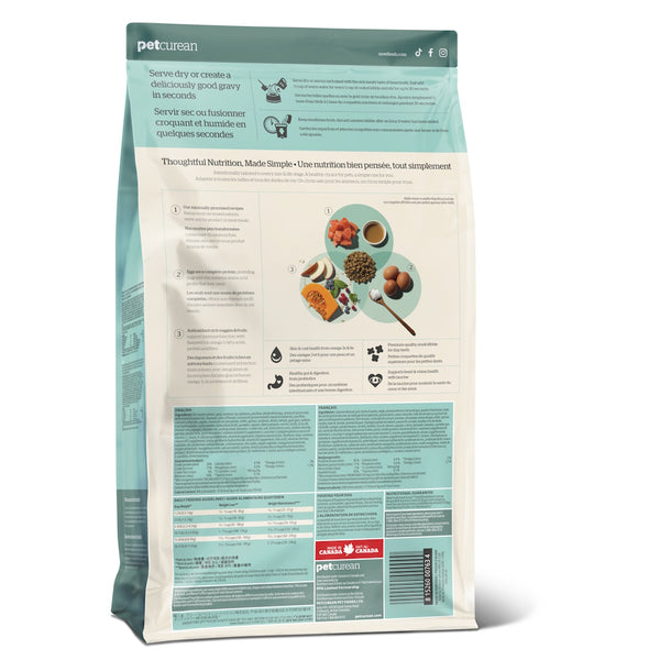 Nourriture sèche pour chien adulte de petite race Good Gravy aux grains anciens saumon - Animatout