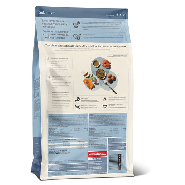 Nourriture sèche pour chat adulte Good Gravy sans grains saumon