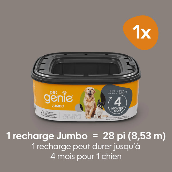 Recharge jumbo Pet Genie