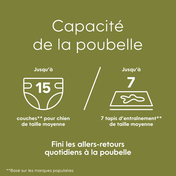 Poubelle à déchets pour chien