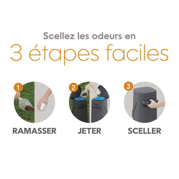 Poubelle à déchets pour chien