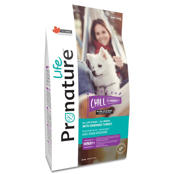 NOURRITURE POUR CHIEN FORMULE CHILL HARMONY+, TOUTES RACES - DINDE DÉSOSSÉE - Animatout