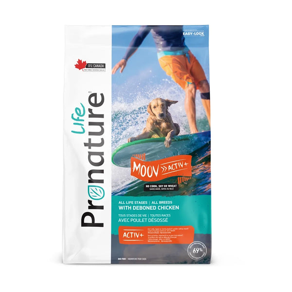 NOURRITURE POUR CHIEN FORMULE MOOV ACTIV+, TOUTES RACES - POULET DÉSOSSÉ - Animatout