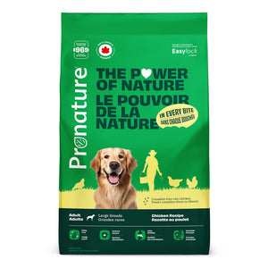 Nourriture pour chien adulte formule Original, grandes races - poulet avec avoine - Animatout