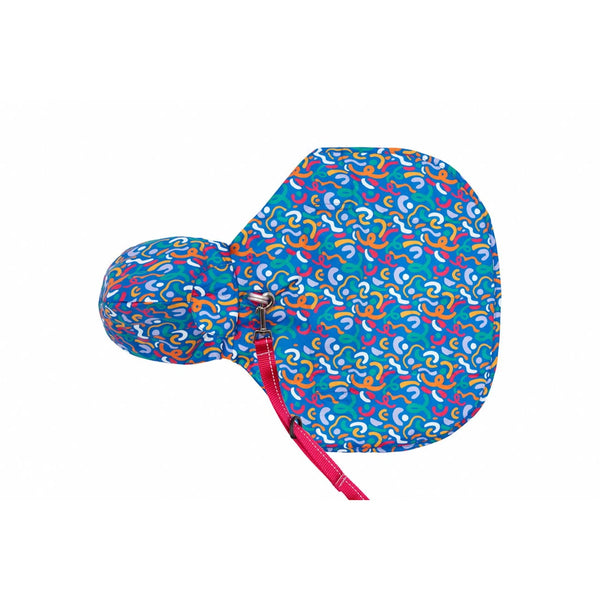 Poncho imperméable ultra-compact pour chien - Gouttes de pluie