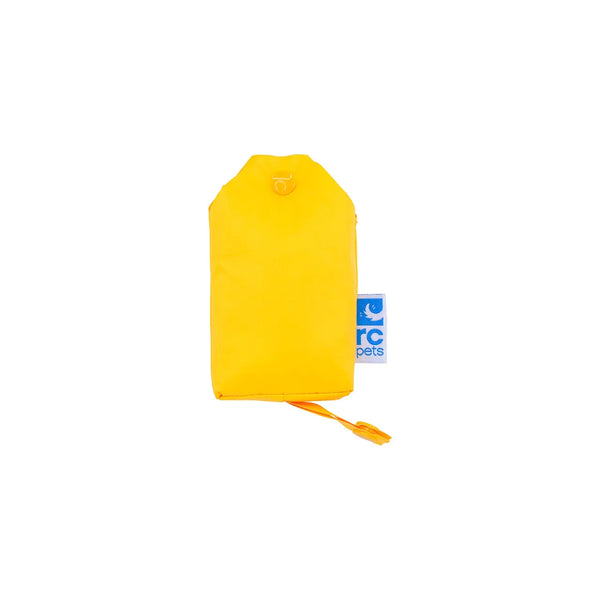 Poncho imperméable ultra-compact pour chien - Canard jaune