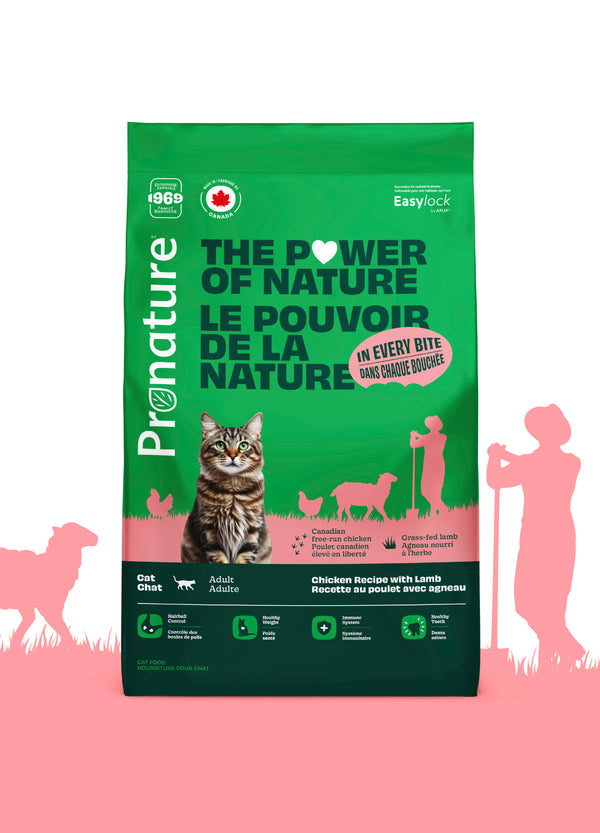 Nourriture pour chat adulte formule Original - poulet avec agneau - Animatout