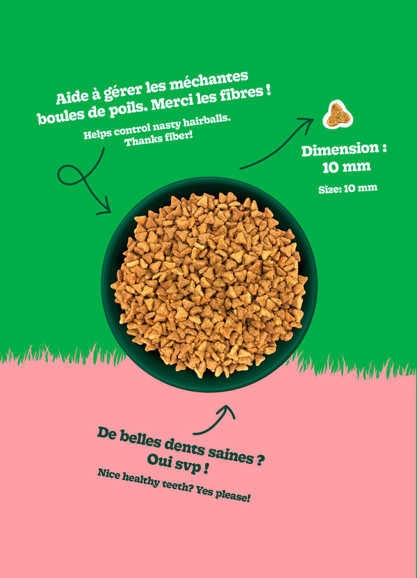 Nourriture pour chat adulte formule Original - poulet avec agneau - Animatout