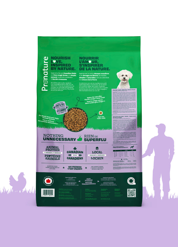 Nourriture pour chien adulte formule Original, toutes races - poulet avec avoine - Animatout