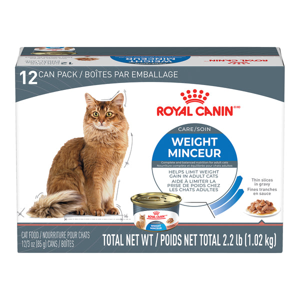 SOIN MINCEUR PÂTÉ EN SAUCE - nourriture en conserve pour chats - Emballage de 12 boîtes, 85 g, (3 oz)