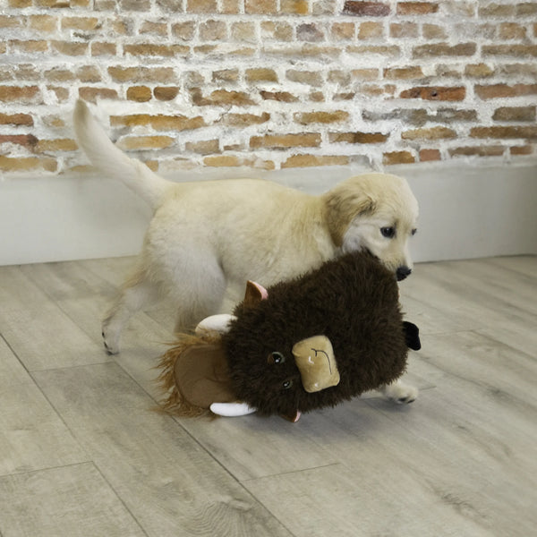 Jouet en peluche pour chien « Comfort Jumbo » Vache des highlands très-grande