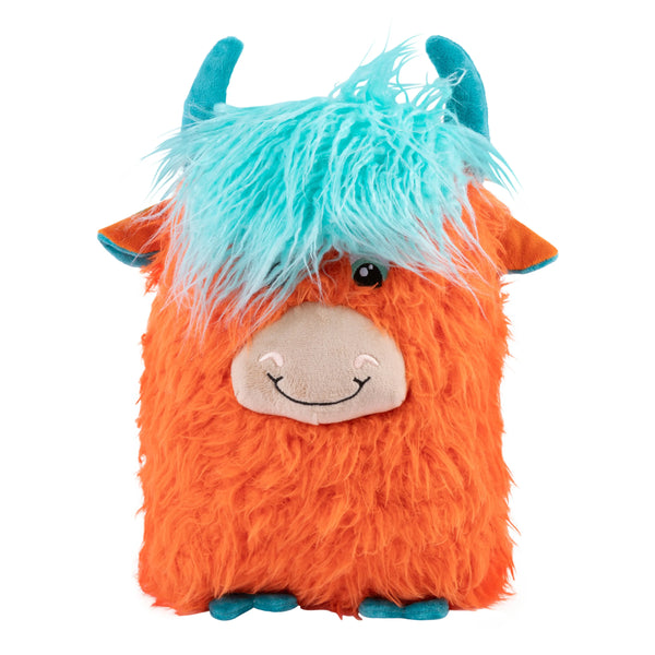 Jouet en peluche pour chien « Comfort Jumbo » Vache des highlands très-grande