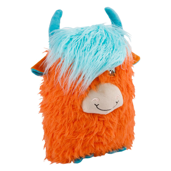 Jouet en peluche pour chien « Comfort Jumbo » Vache des highlands très-grande