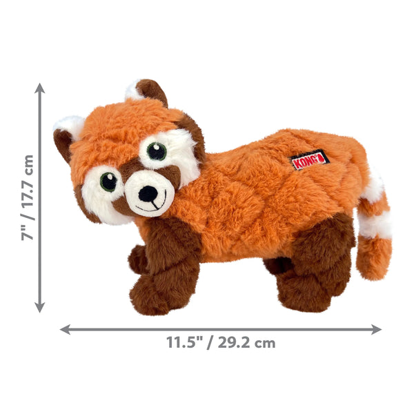 Jouet en peluche pour chien « Scampers » Panda roux moyen