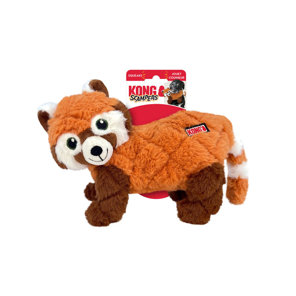 Jouet en peluche pour chien « Scampers » Panda roux moyen