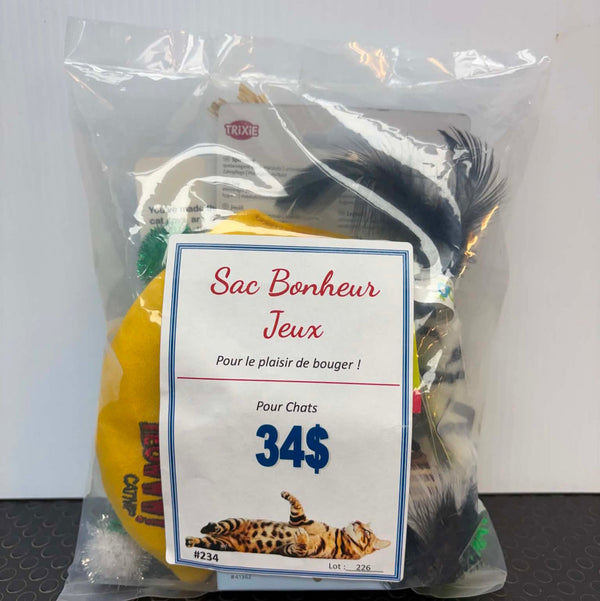 Sac bonheur - Jeux pour chats