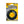 Pneu Seismic Tonka avec ouverture jaune pour gâteries, petit, diam. 9 cm (3,5 po)