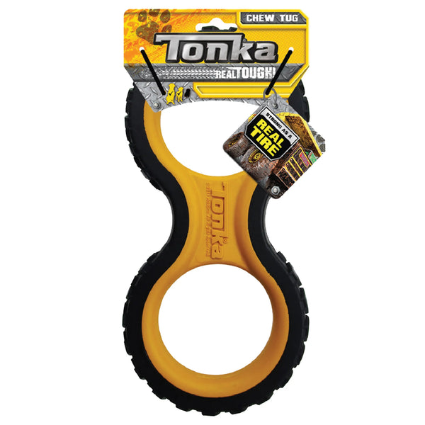 Jouet pour chien à tirer Tonka en forme de 8, 29 cm (11,5 po)